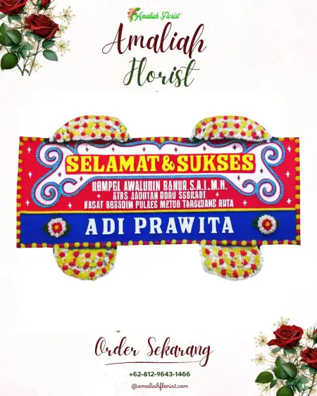 Papan Bunga Ucapan Selamat Sumurbanger